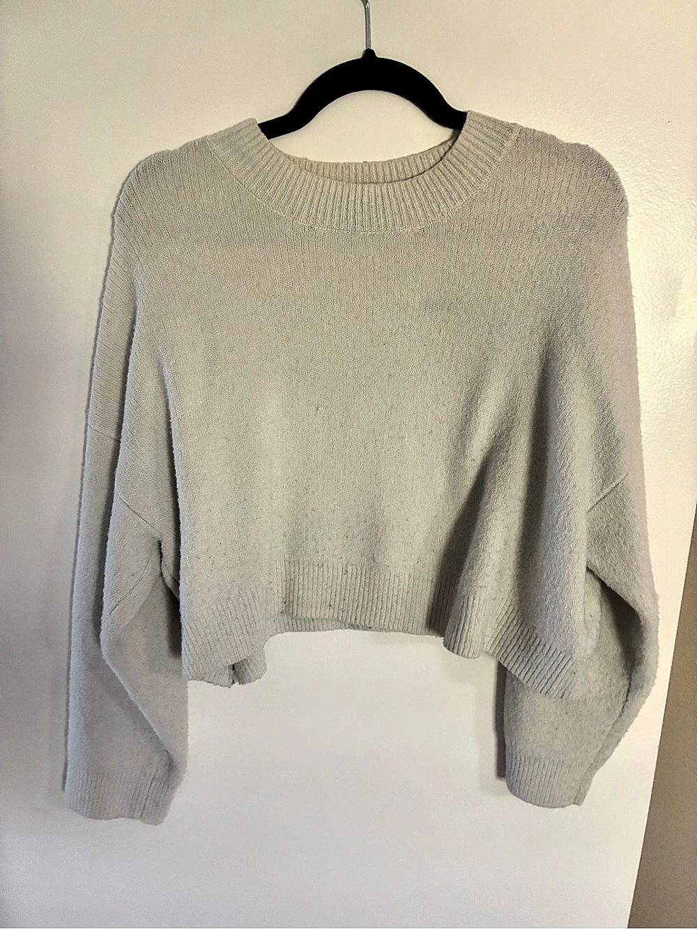 Love Tree Soft Cropped Sweater